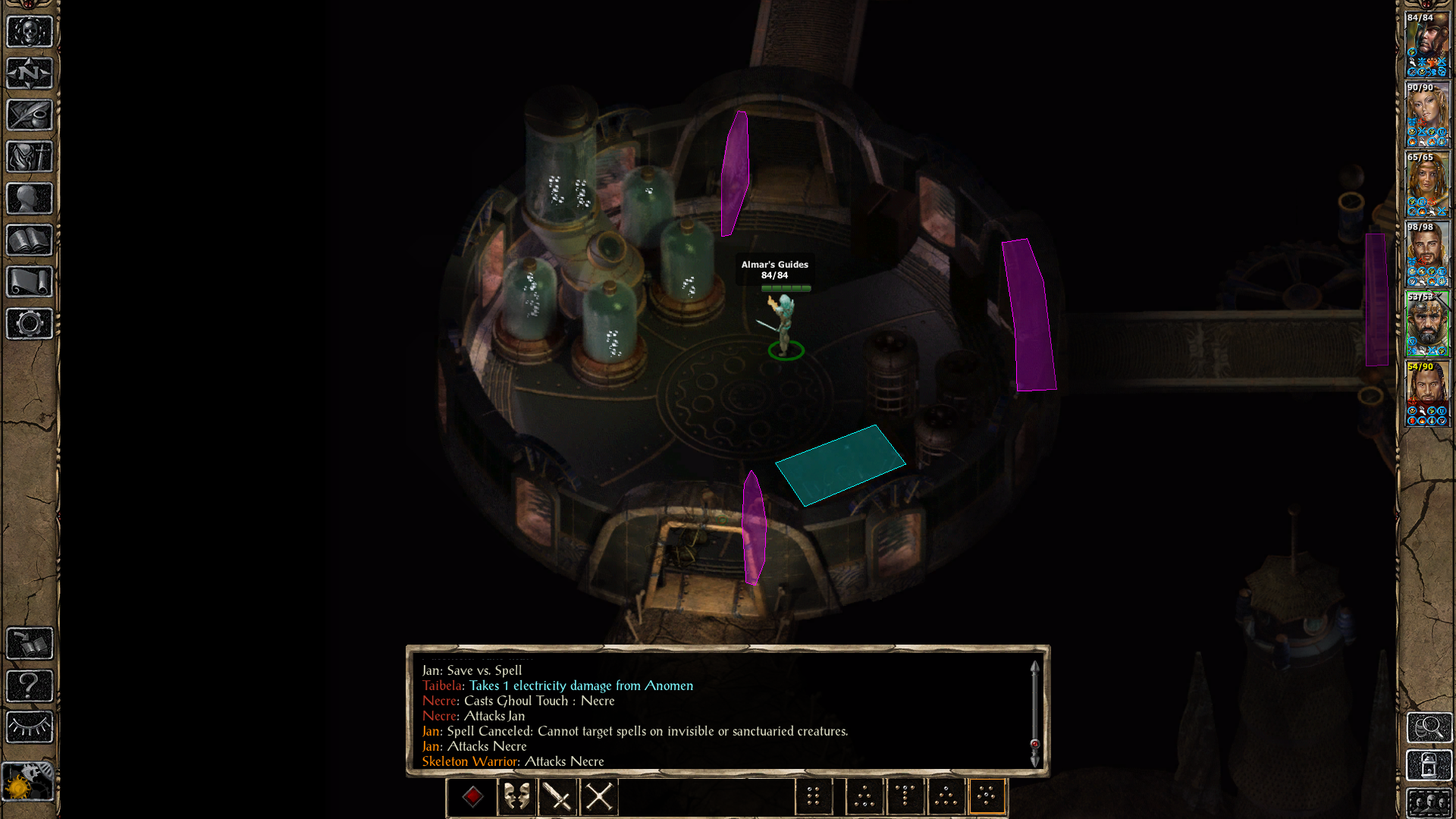 Inside the Planar Sphere Baldur's Gate 2 Side Quest